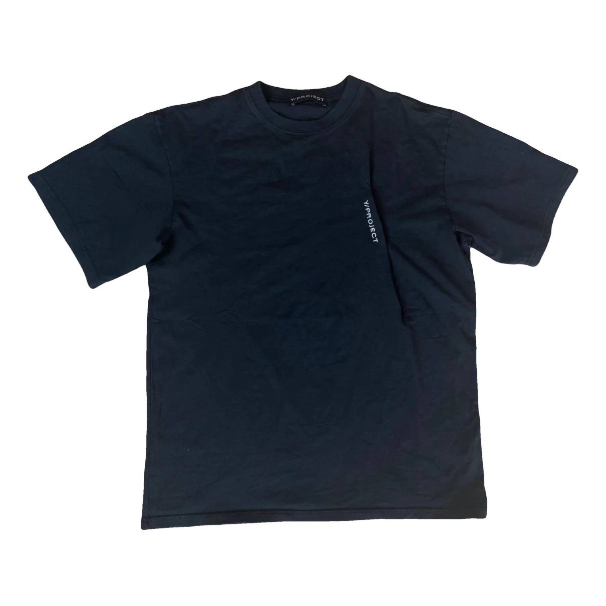 Pre-owned Y/project T-shirt In Black