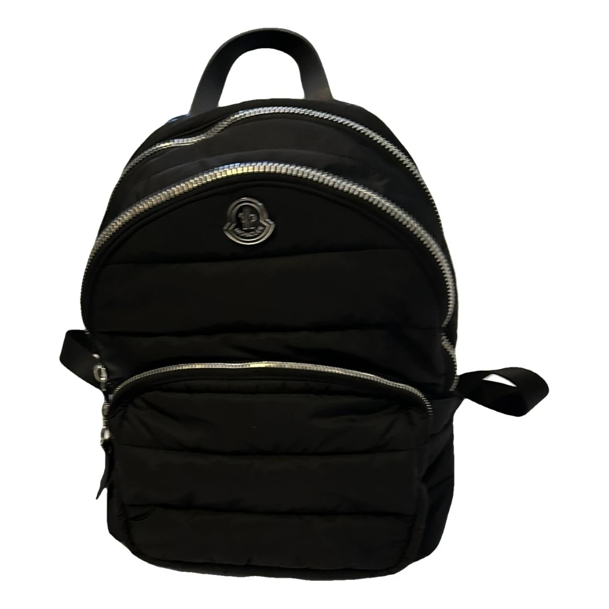 Pre-owned Moncler Backpack In Black