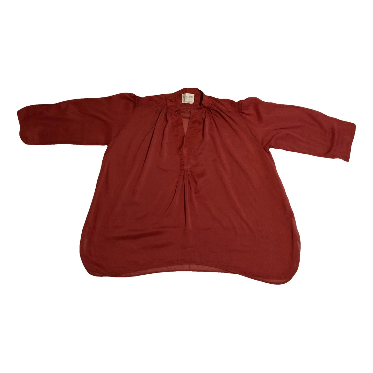 Pre-owned Forte Forte Blouse In Red