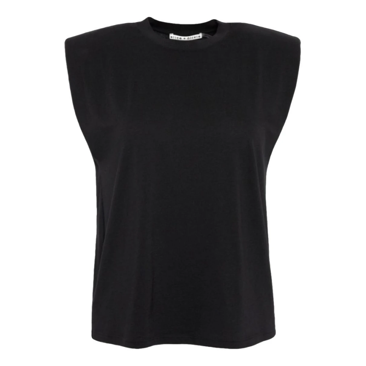 Pre-owned Alice And Olivia T-shirt In Black