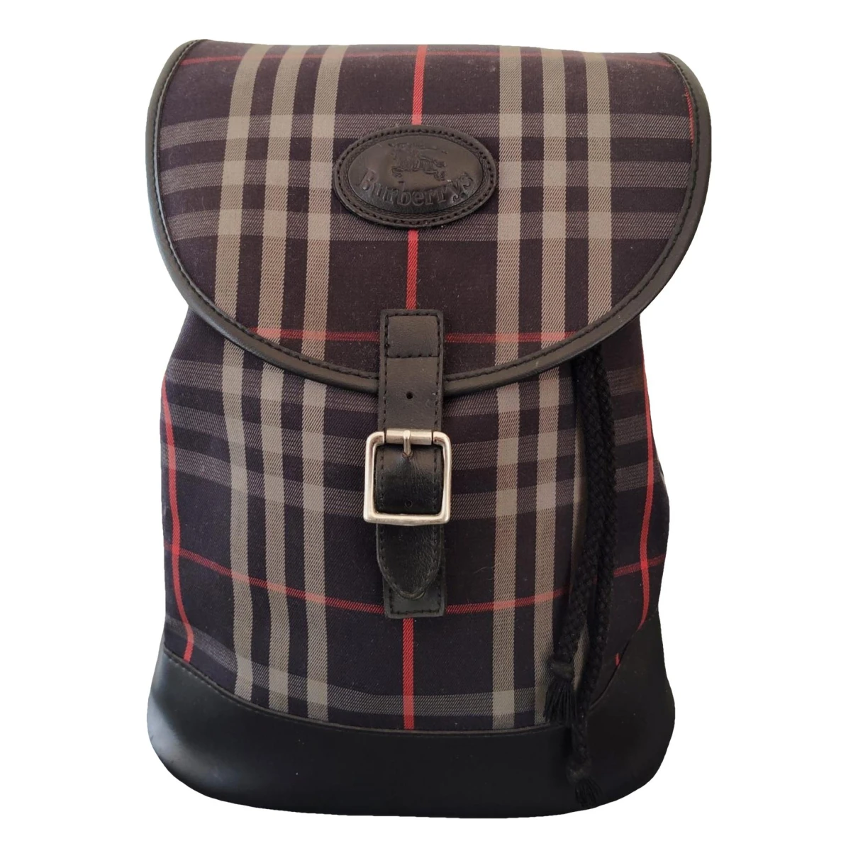 Pre-owned Burberry Cloth Backpack In Other