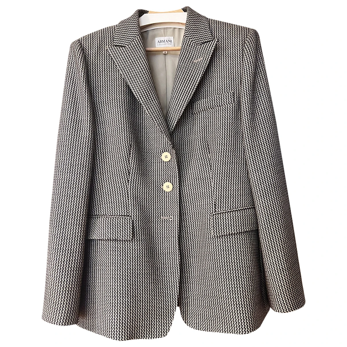 Pre-owned Armani Collezioni Wool Blazer In Other
