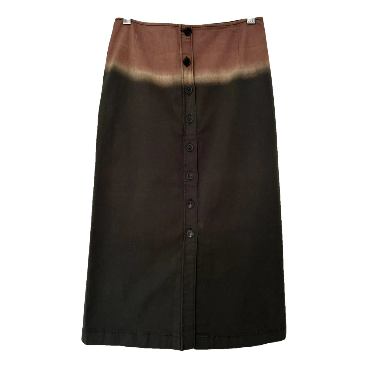 Pre-owned Prada Mid-length Skirt In Brown