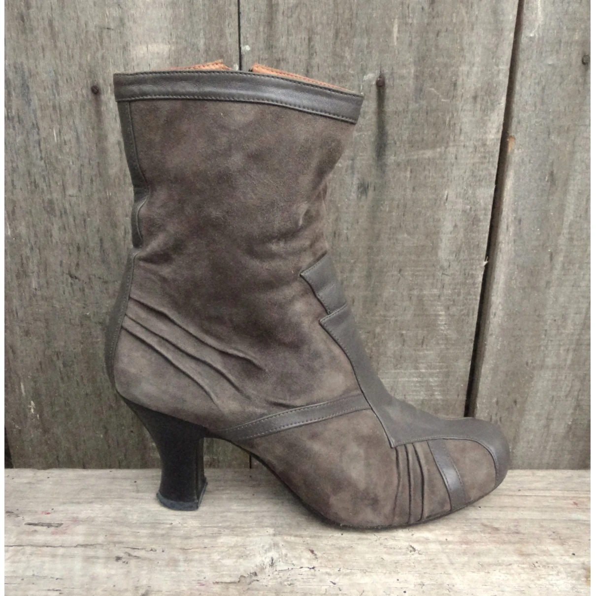 Pre-owned Chie Mihara Ankle Boots In Brown