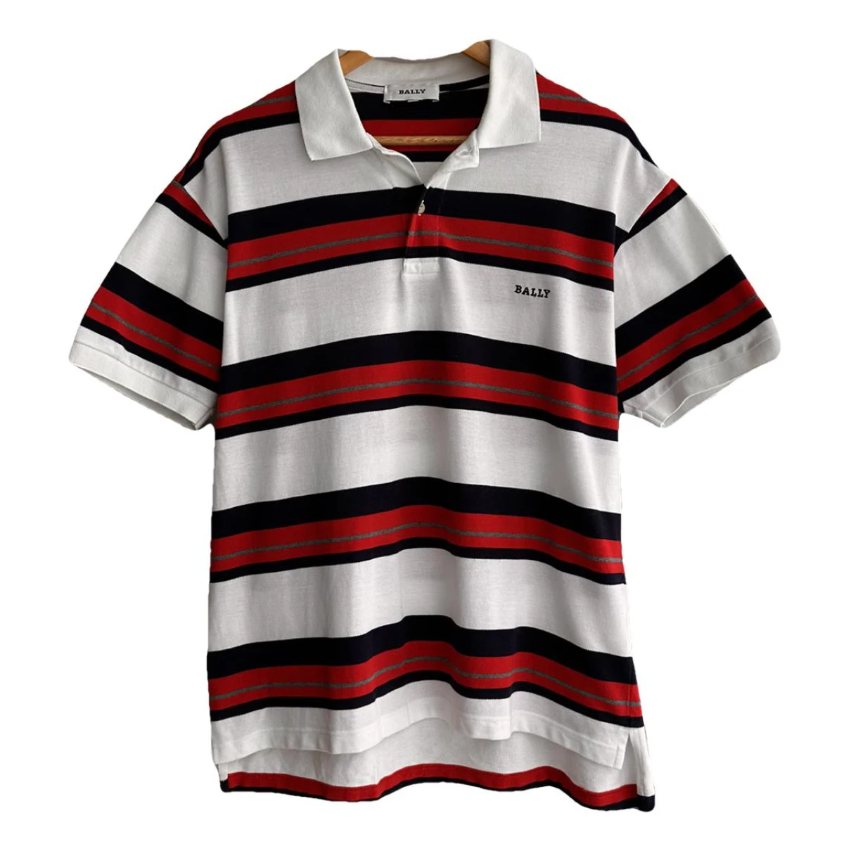 Pre-owned Bally Polo Shirt In White