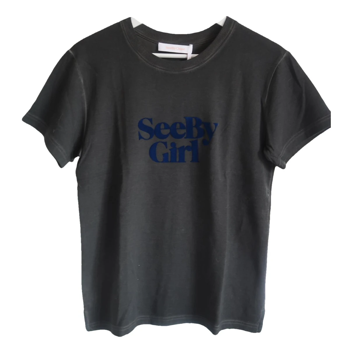Pre-owned See By Chloé T-shirt In Grey