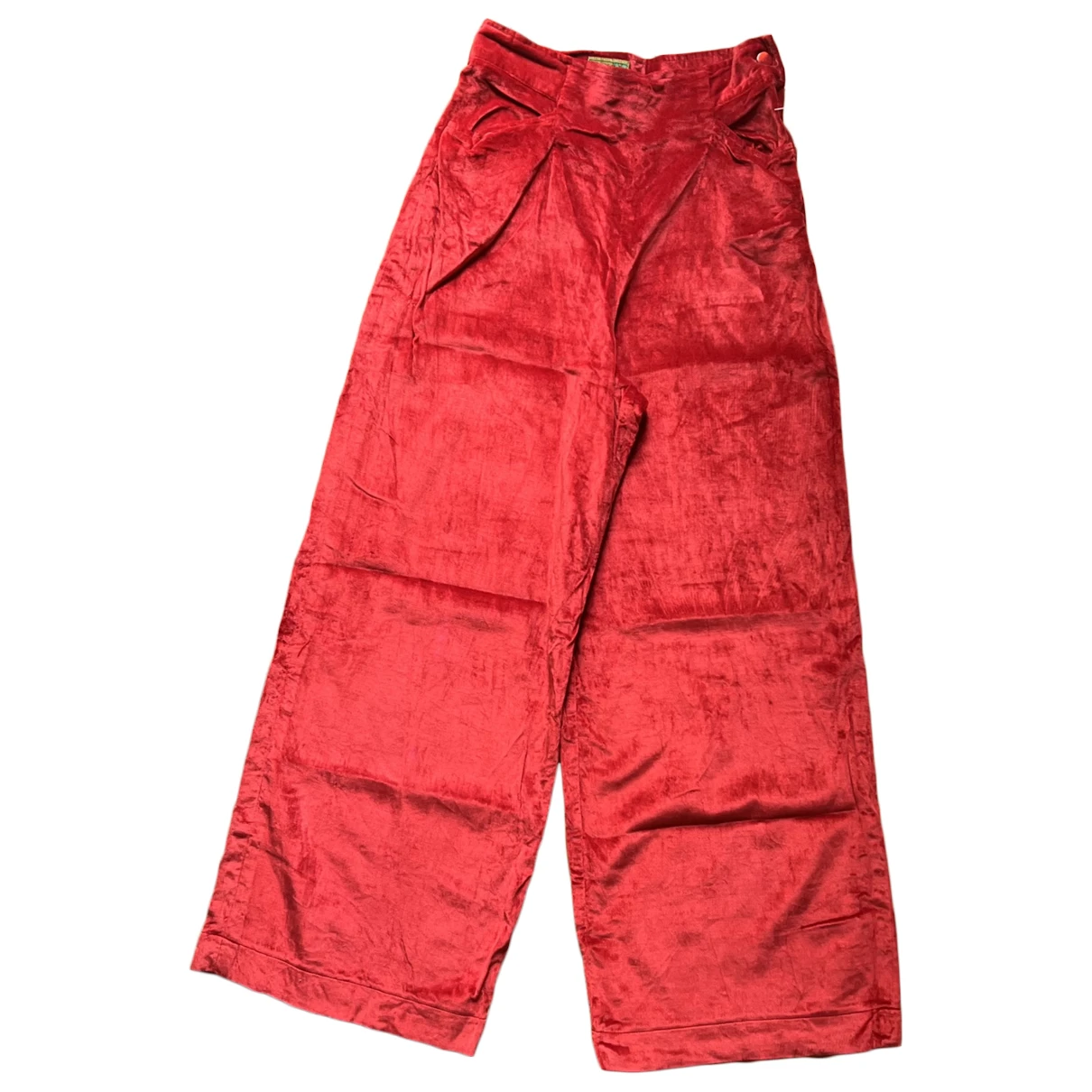 Pre-owned Kenzo Large Pants In Red