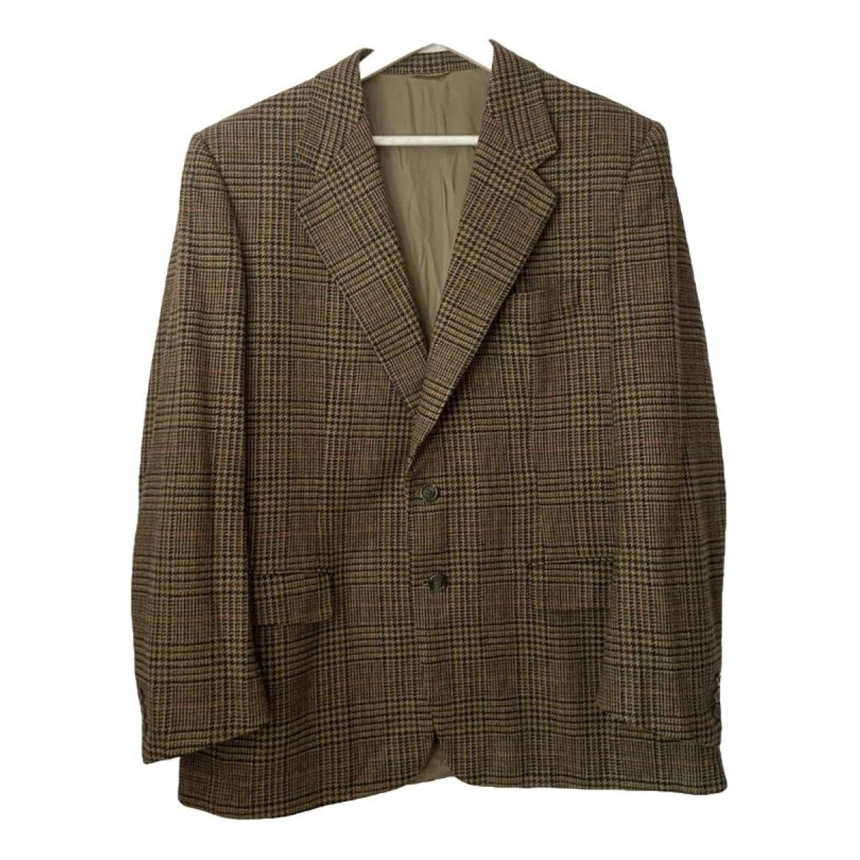 Pre-owned Burberry Cashmere Jacket In Brown