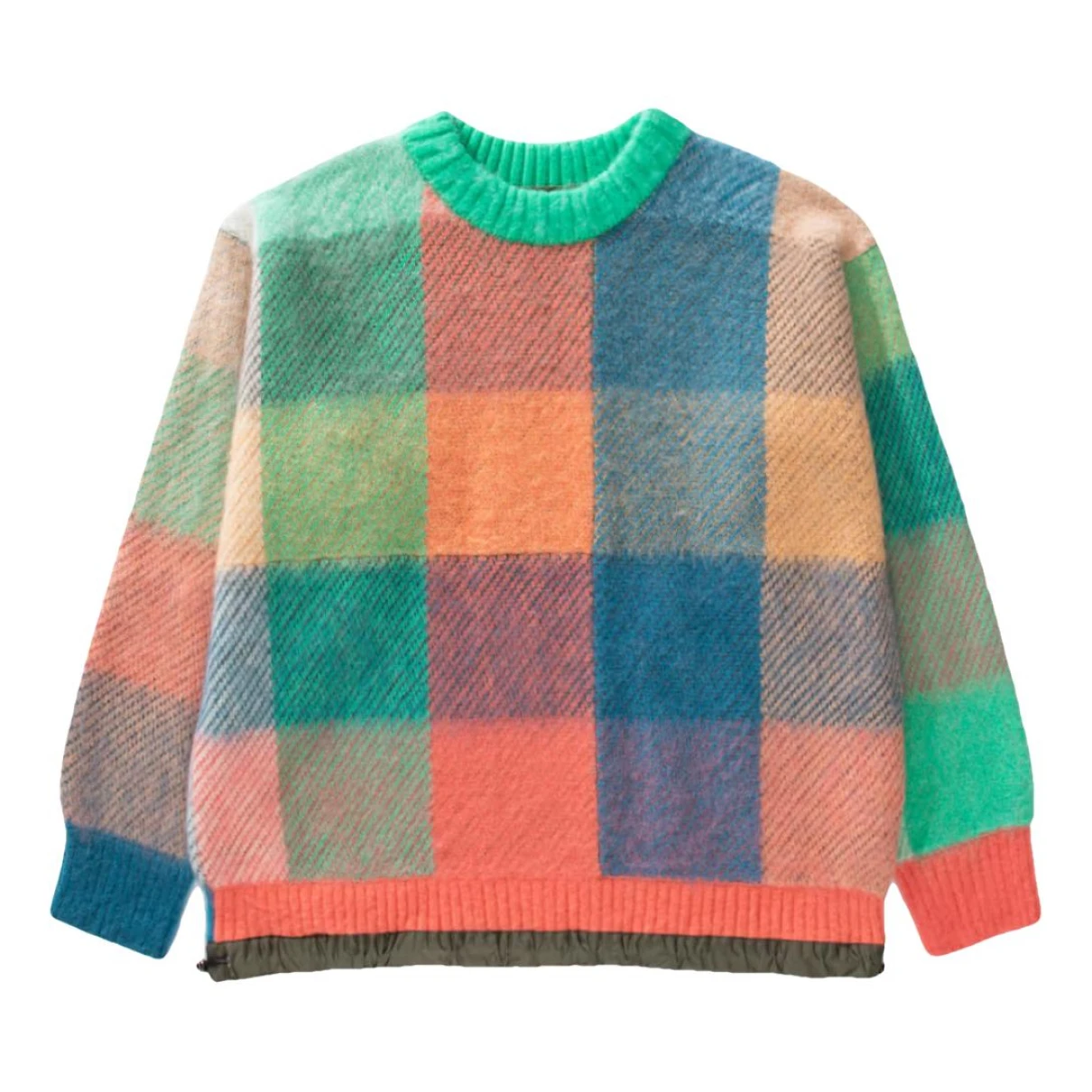 Pre-owned Sacai Wool Sweatshirt In Multicolour