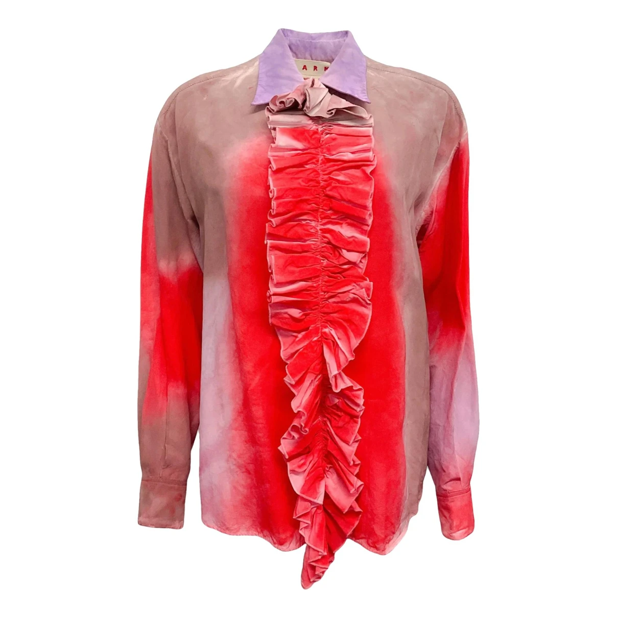 Pre-owned Marni Blouse In Red