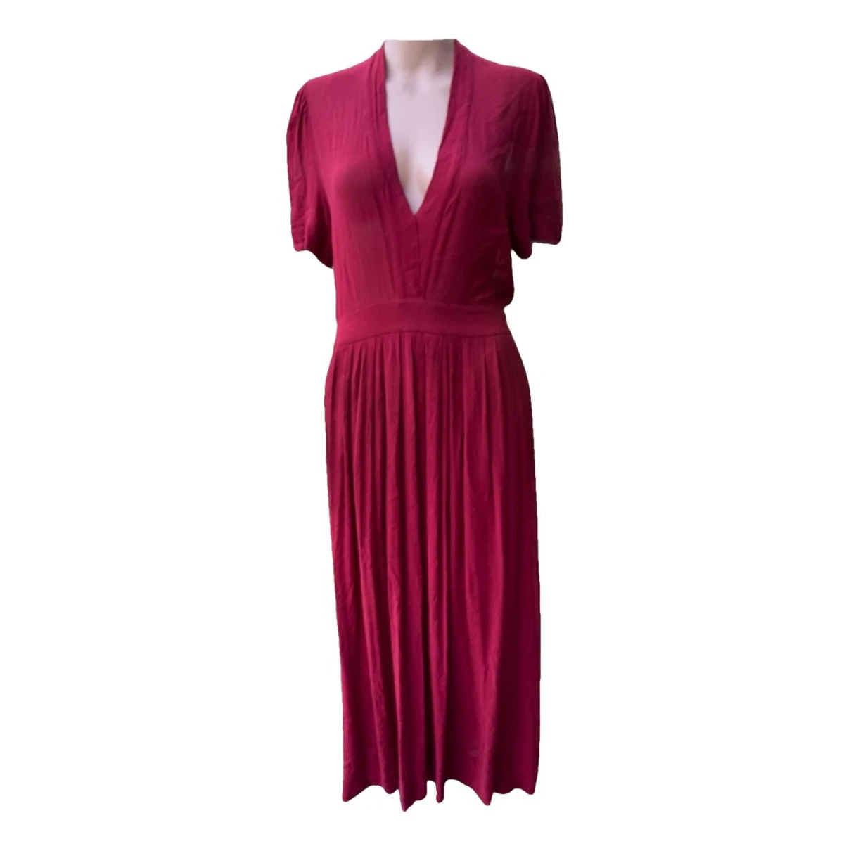 Pre-owned Isabel Marant Étoile Maxi Dress In Red