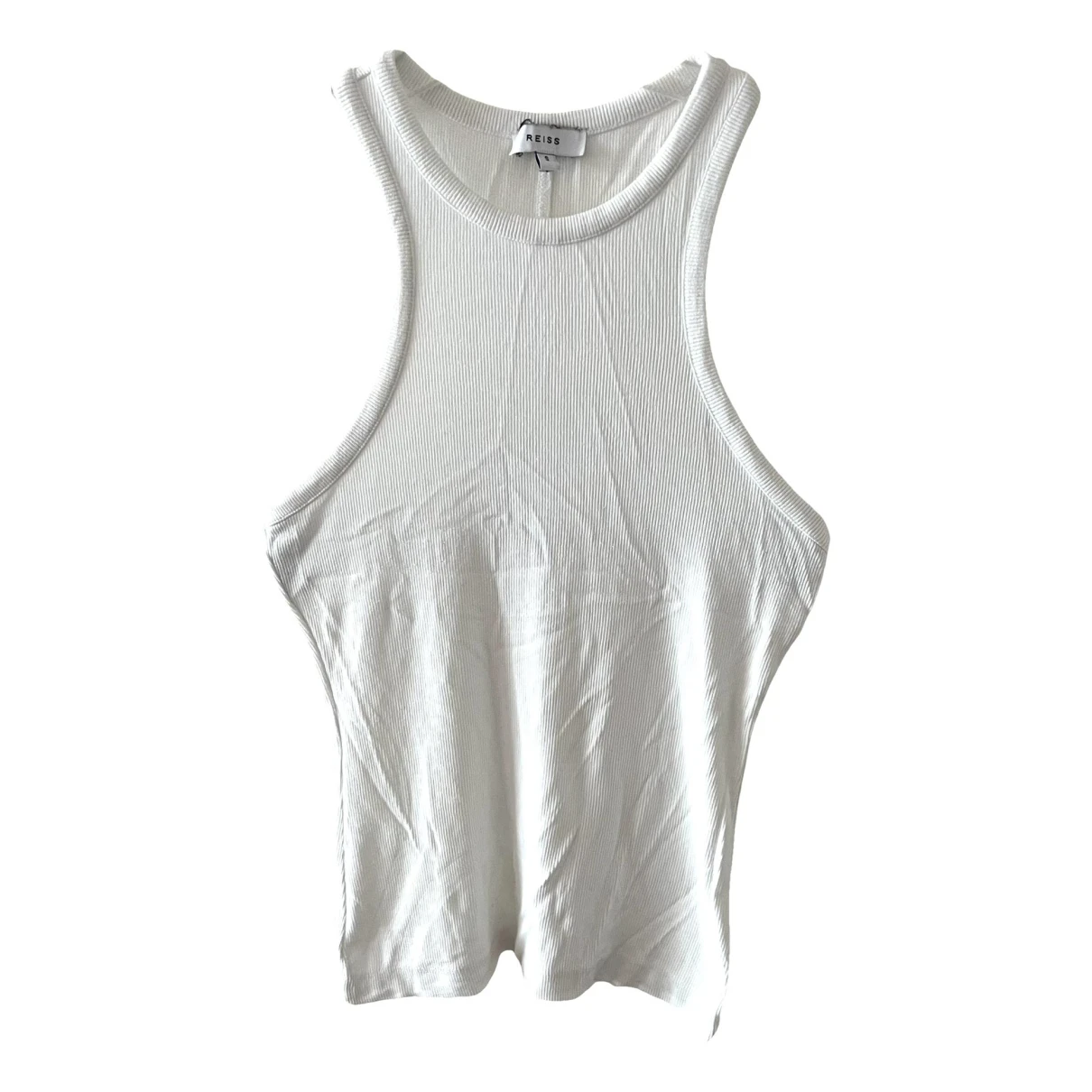 Pre-owned Reiss Vest In White