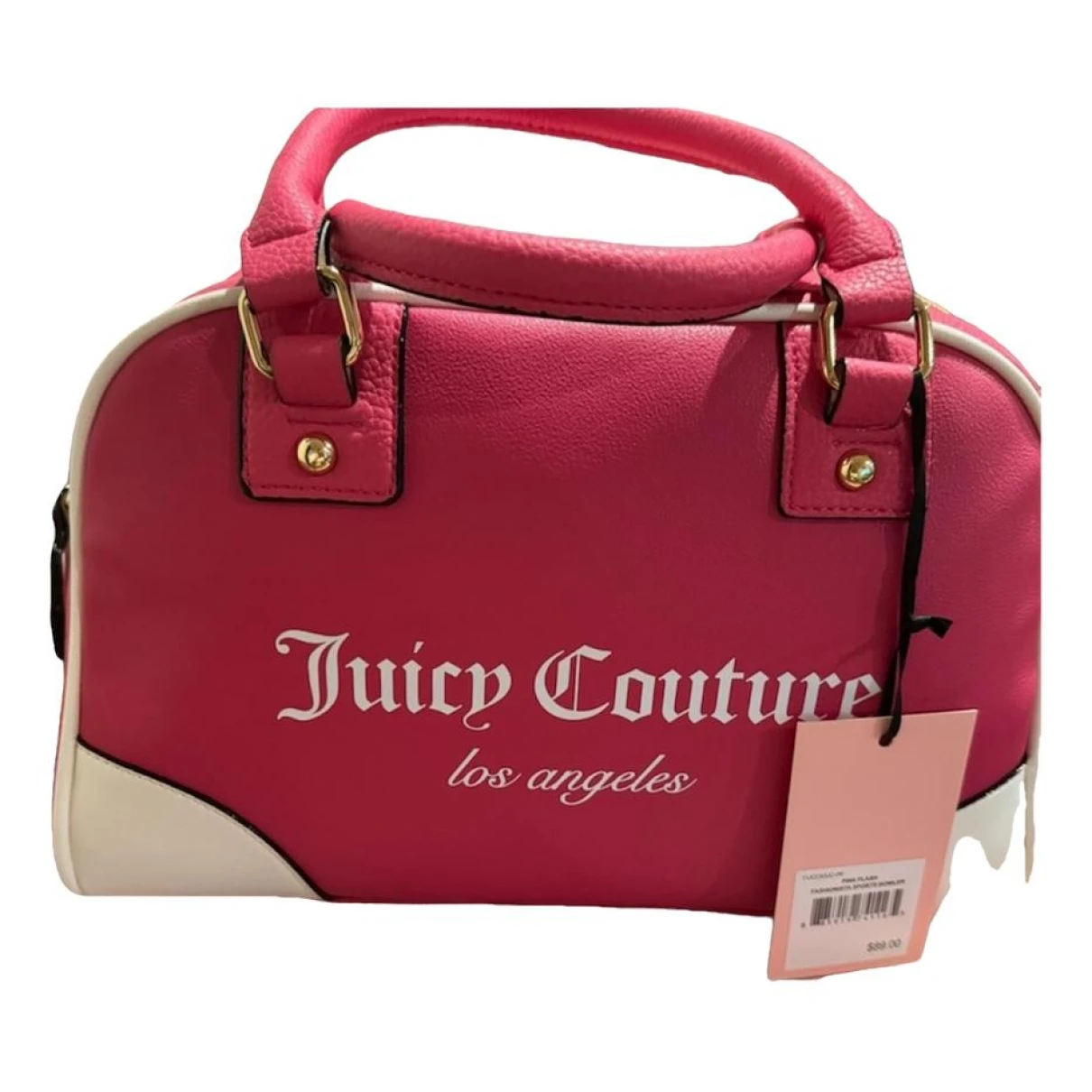 Pre-owned Juicy Couture Leather Handbag In Multicolour