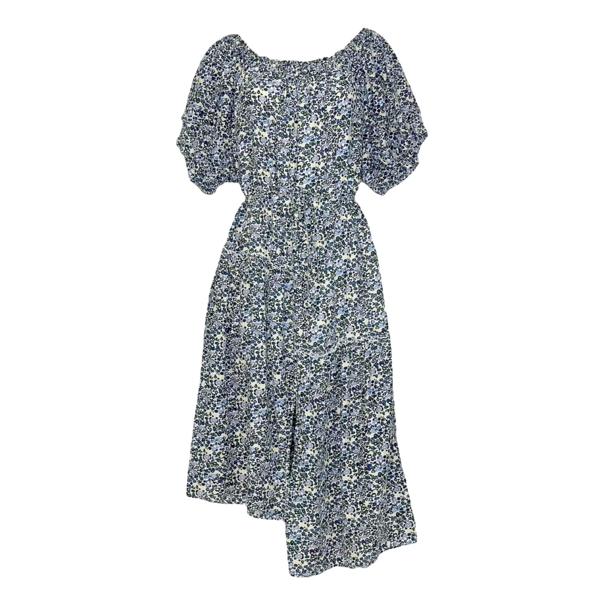 Pre-owned Apiece Apart Mid-length Dress In Blue