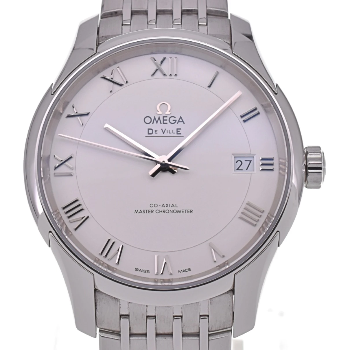 Pre-owned Omega De Ville Watch In Silver
