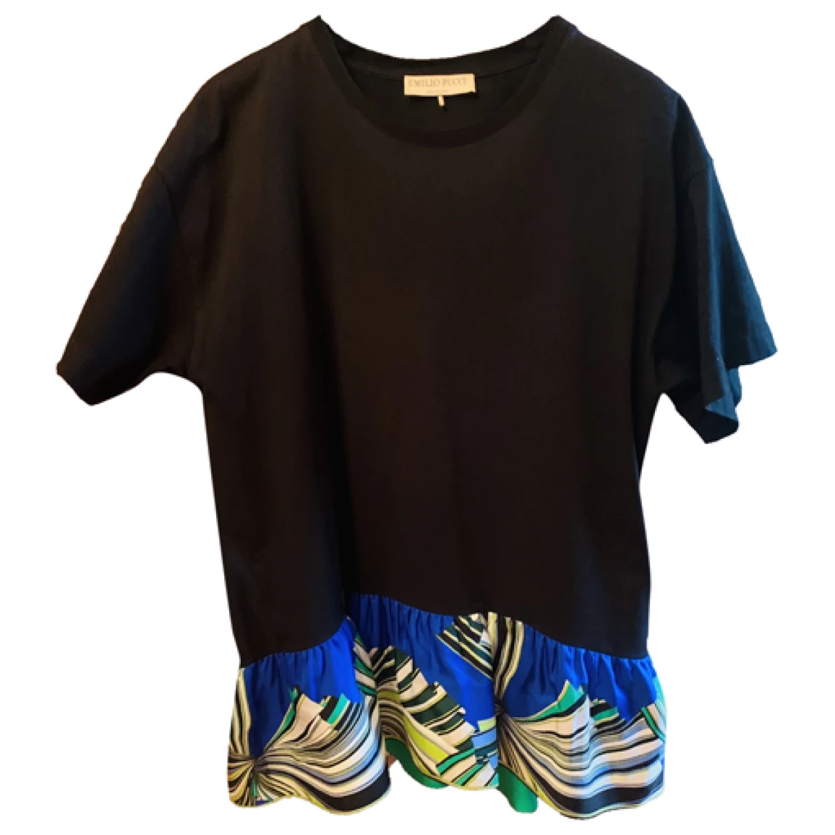 Pre-owned Emilio Pucci T-shirt In Black