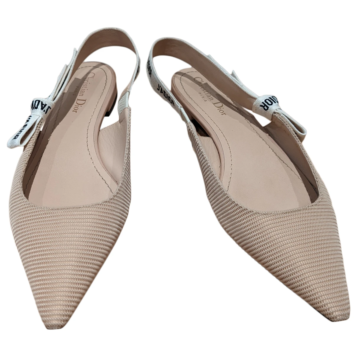 Pre-owned Dior Cloth Ballet Flats In Other