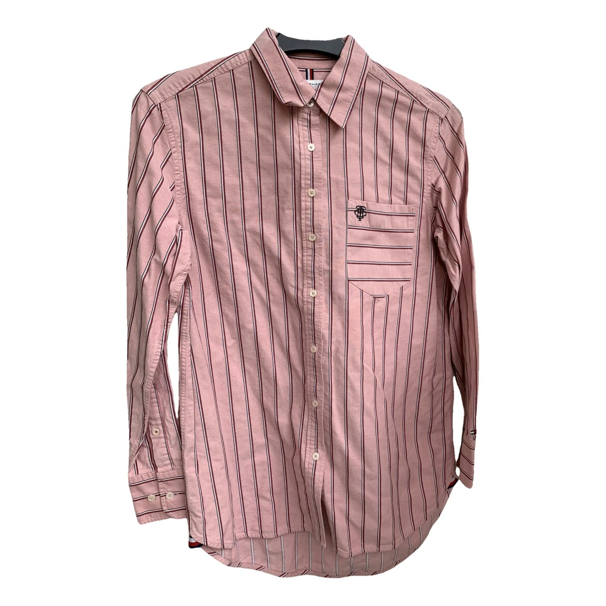 Pre-owned Tommy Hilfiger Blouse In Pink