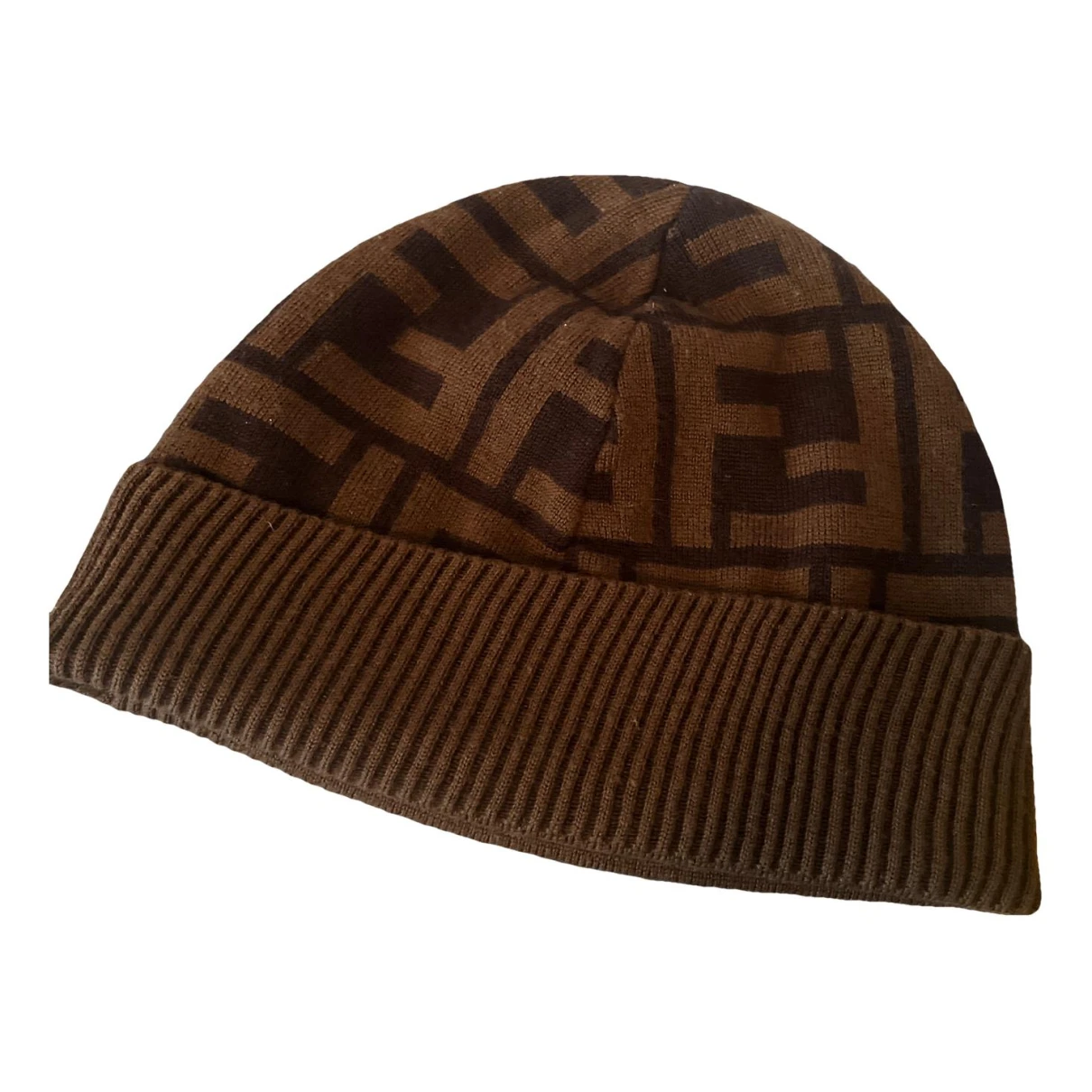 Pre-owned Fendi Hat In Brown