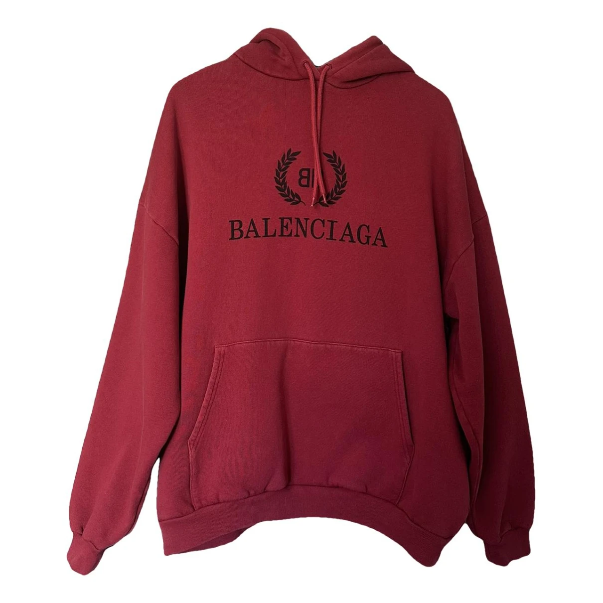 Pre-owned Balenciaga Sweatshirt In Red
