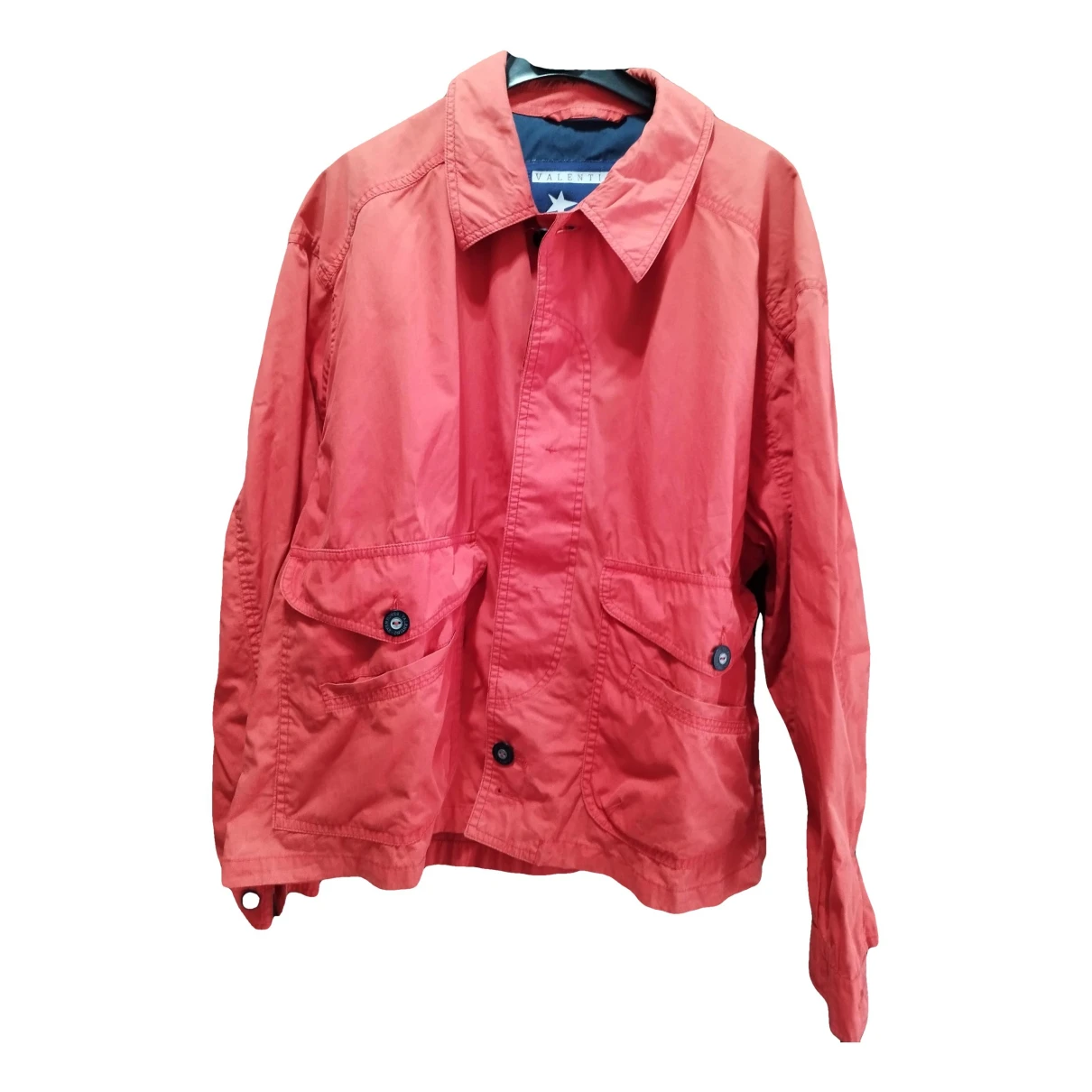Pre-owned Valentino Jacket In Red