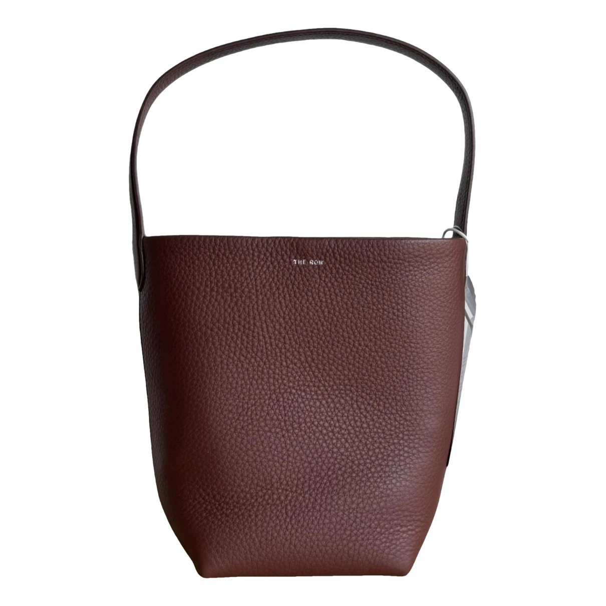 Pre-owned The Row Park N/s Leather Tote In Brown