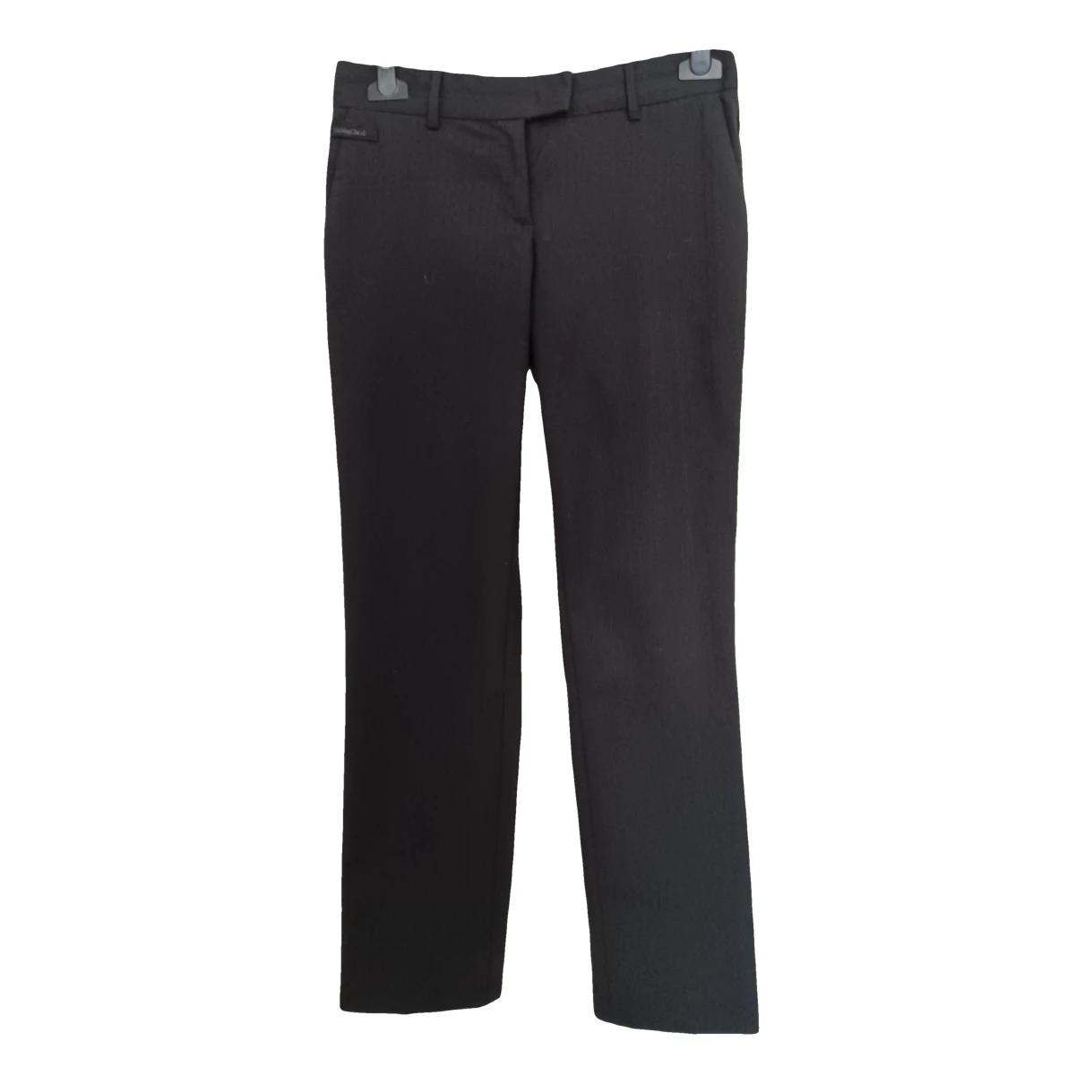 Pre-owned See By Chloé Straight Pants In Black
