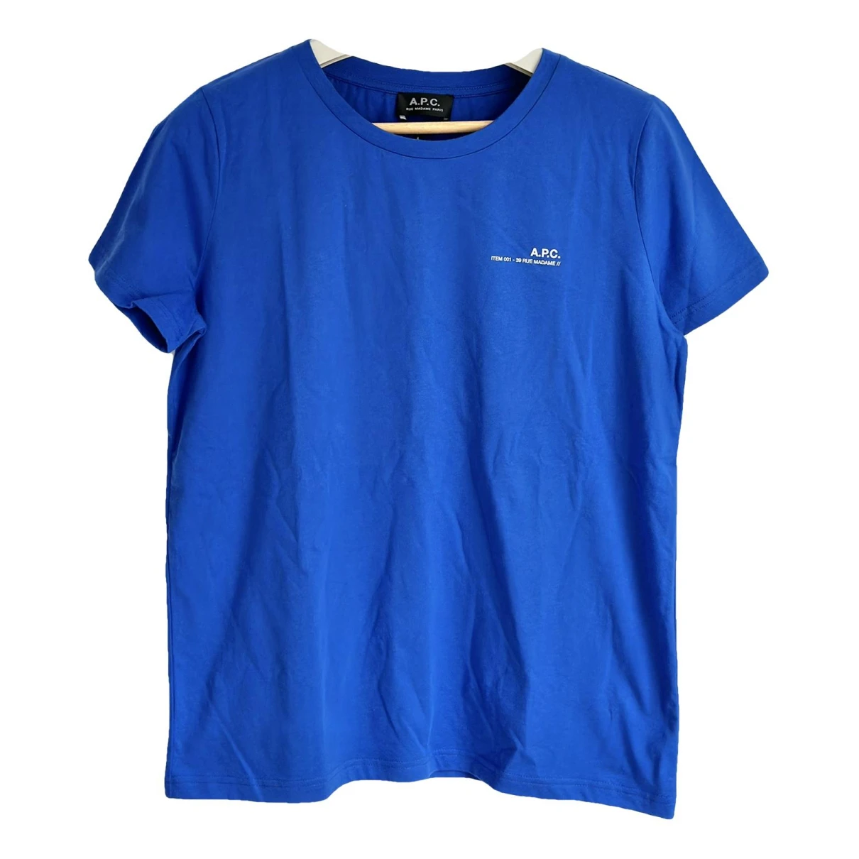 Pre-owned Apc T-shirt In Blue