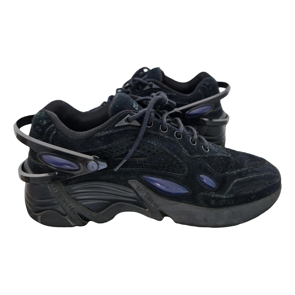 Pre-owned Raf Simons Trainers In Black