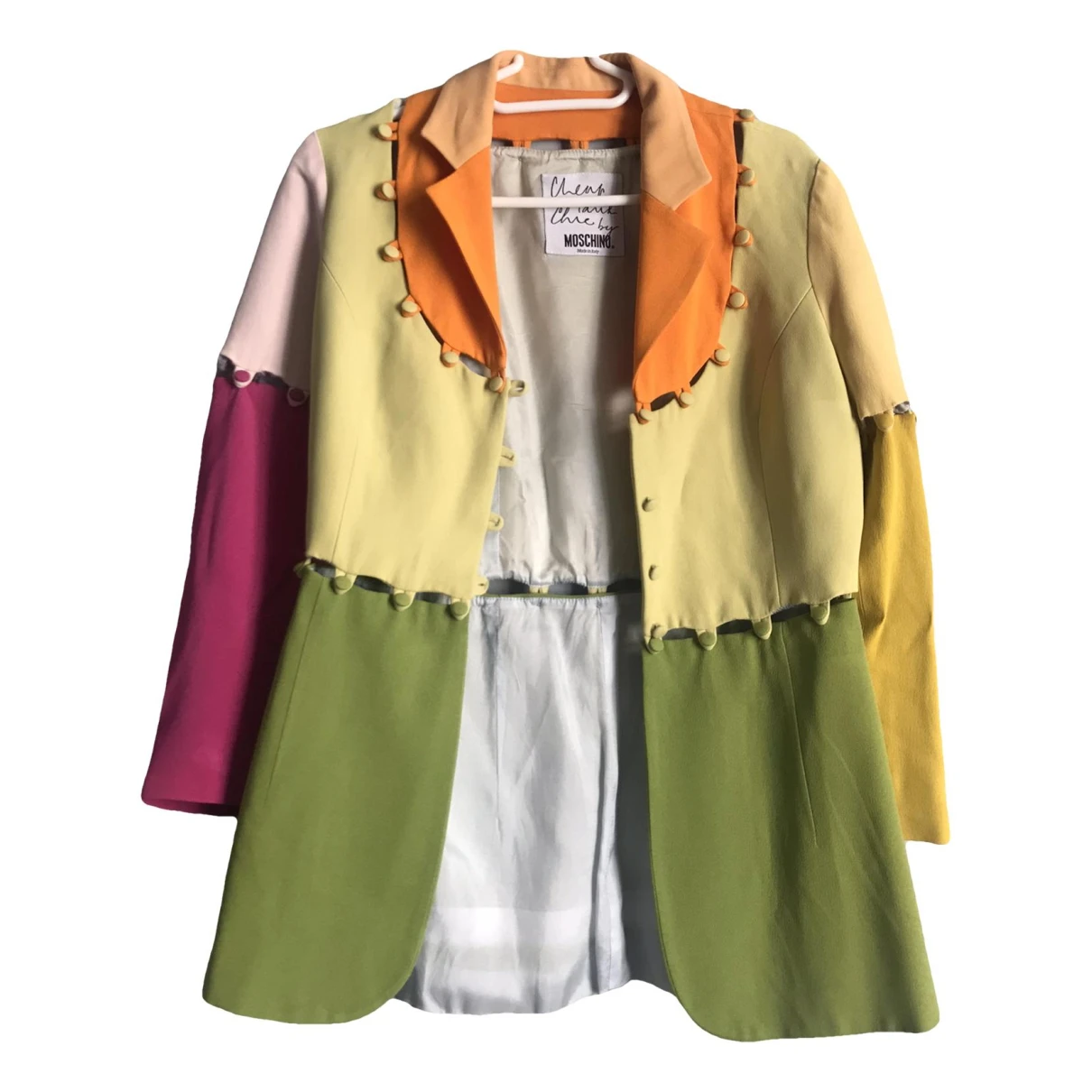 Pre-owned Moschino Cheap And Chic Suit Jacket In Multicolour
