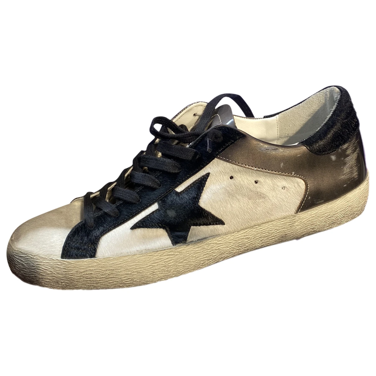 Pre-owned Golden Goose Leather Trainers In Other