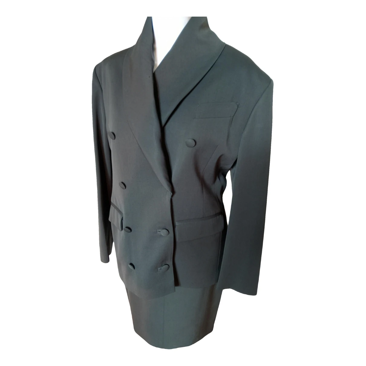 Pre-owned Jean Paul Gaultier Wool Suit Jacket In Green