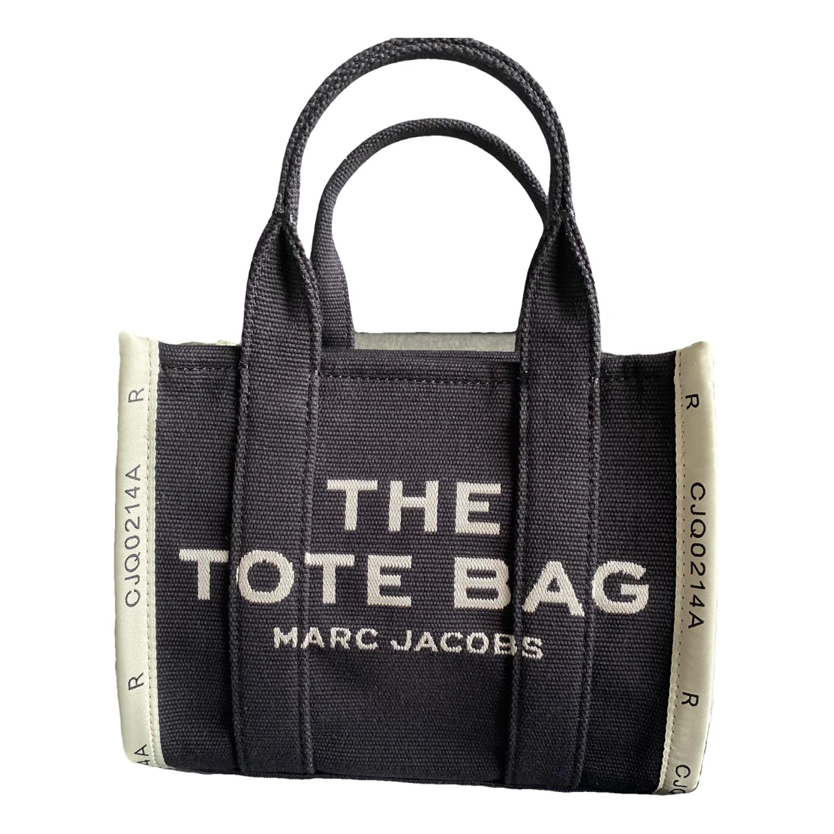 Pre-owned Marc Jacobs The Tag Tote Handbag In Black