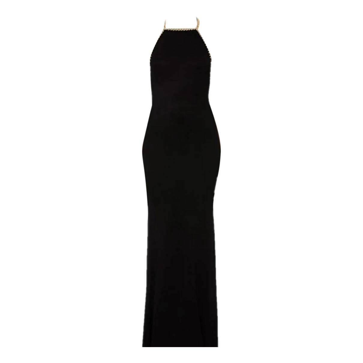Pre-owned Elisabetta Franchi Dress In Black