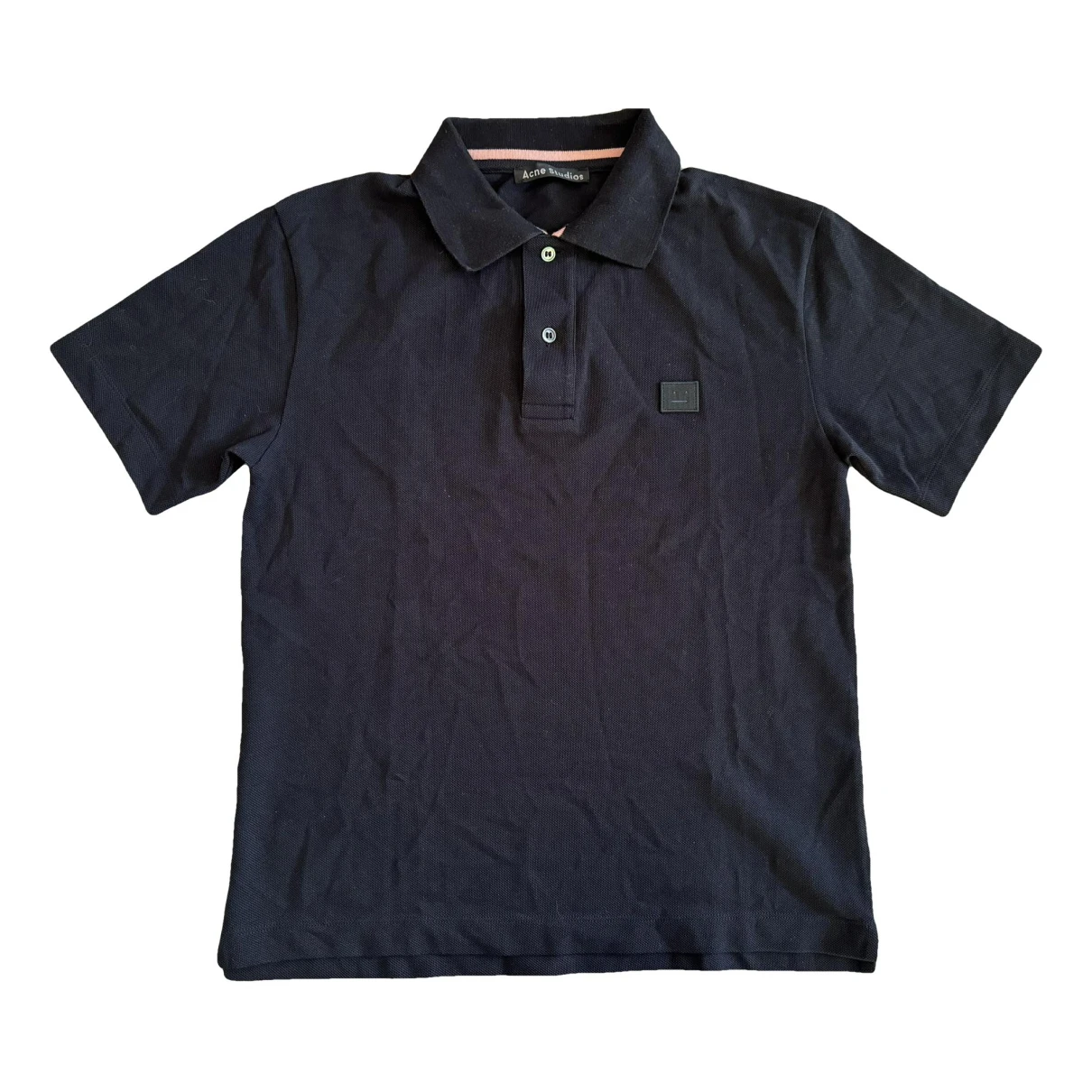 Pre-owned Acne Studios Polo Shirt In Black