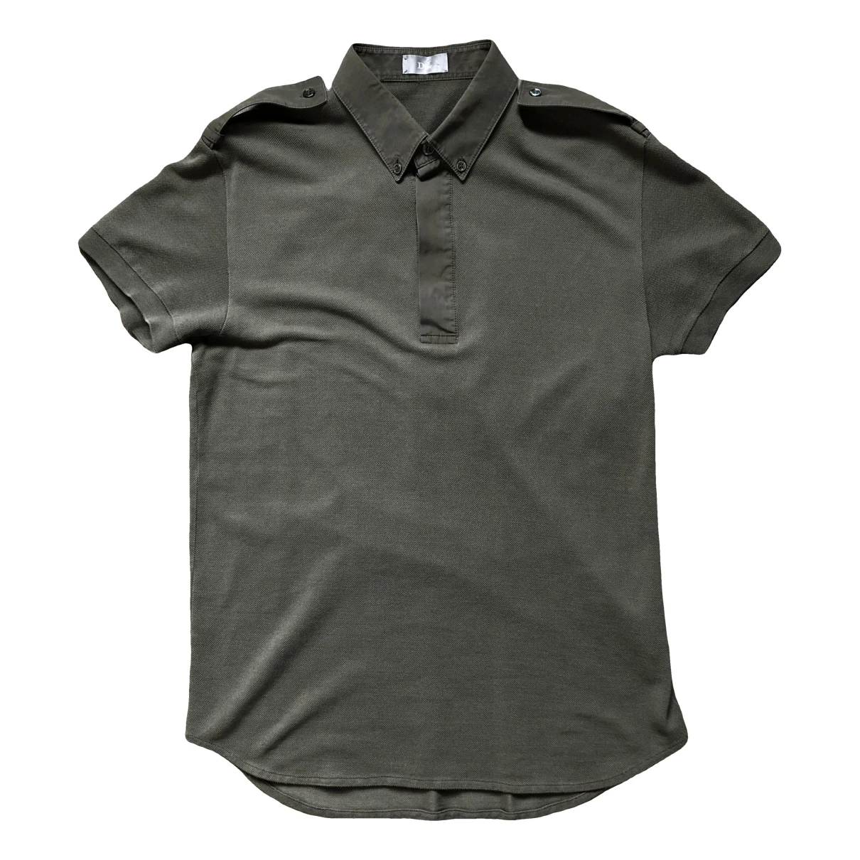 Pre-owned Dior Polo Shirt In Green