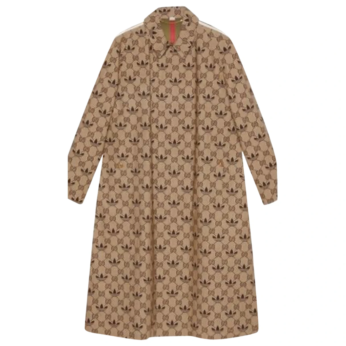 Pre-owned Gucci Coat In Camel