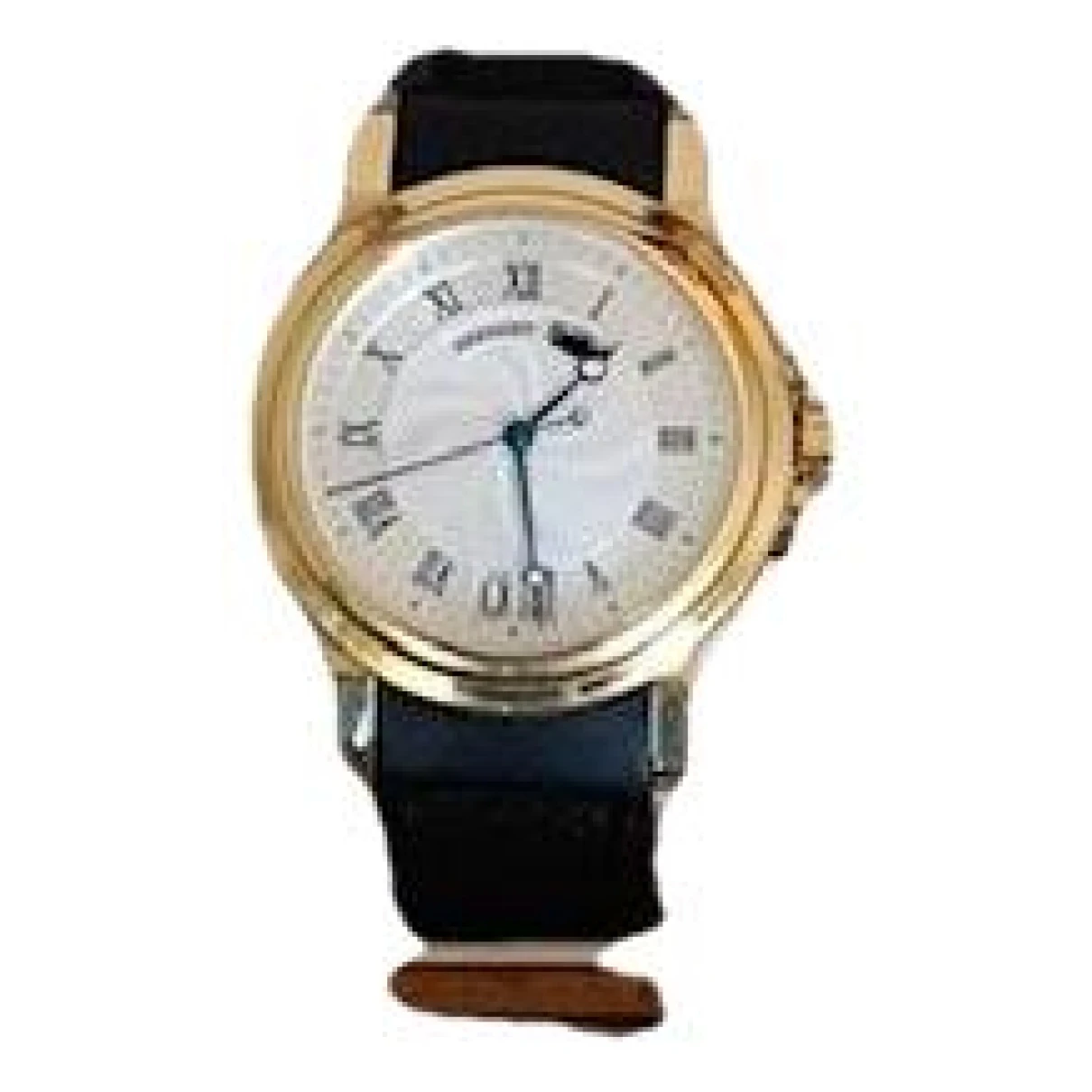 Pre-owned Breguet Yellow Gold Watch In Silver