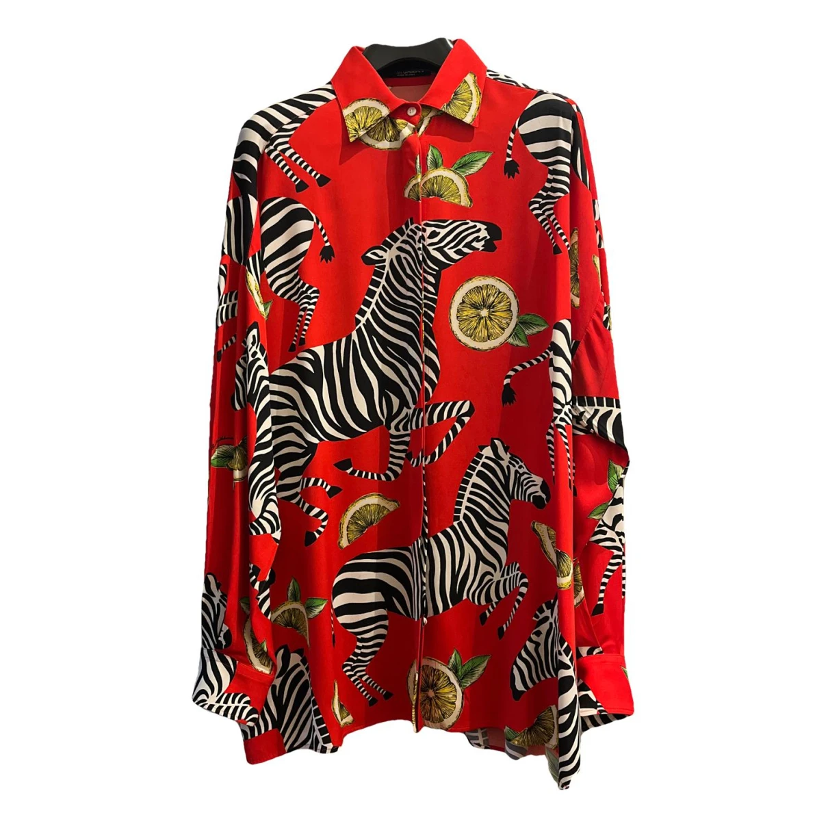 Pre-owned Dolce & Gabbana Silk Shirt In Red