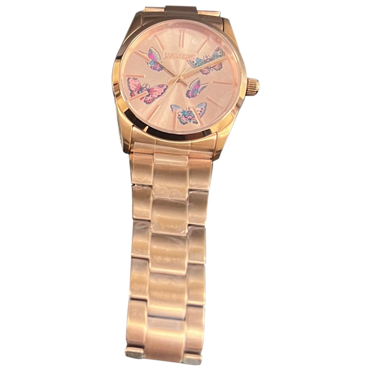 Pre-owned Zadig & Voltaire Papillon Watch In Pink