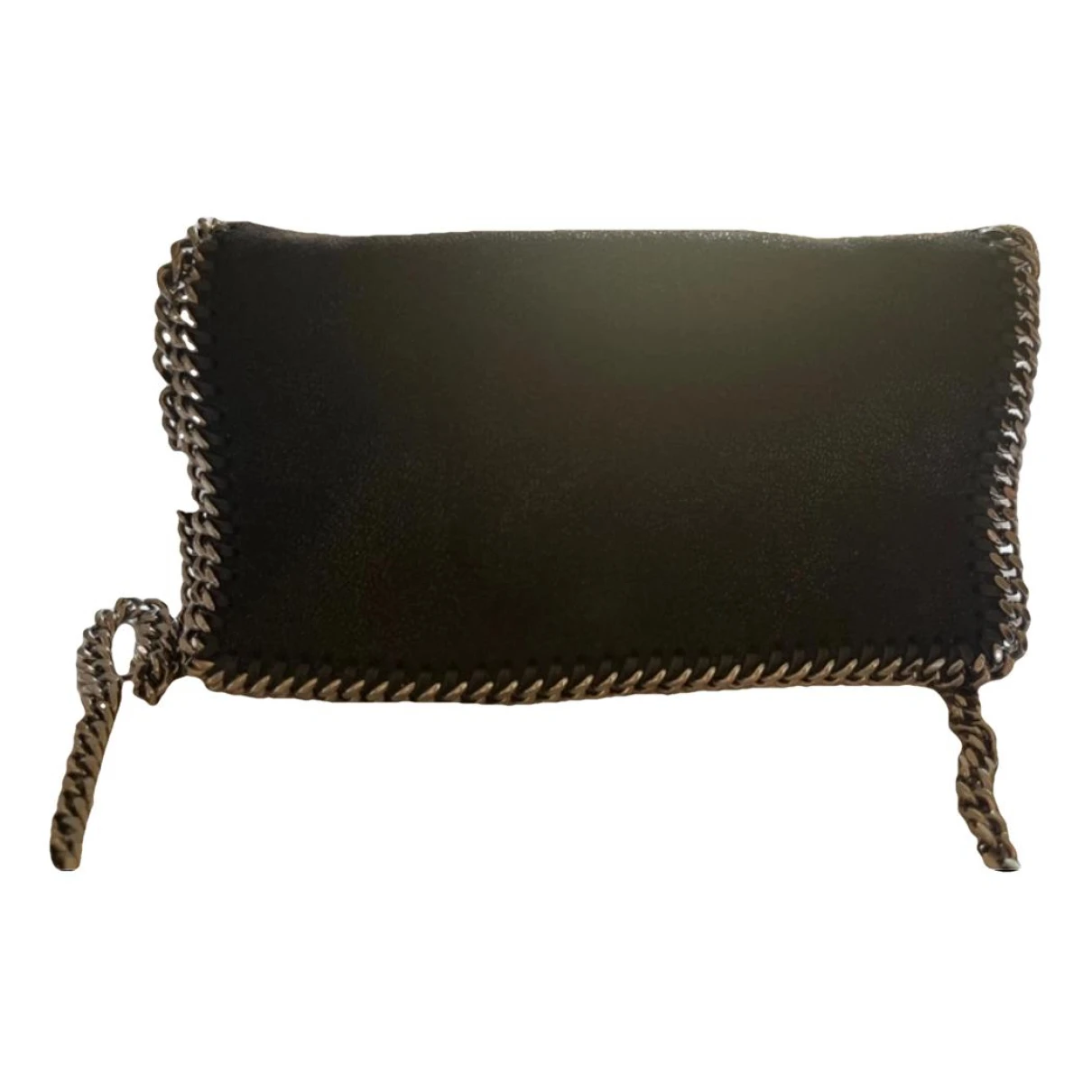 Pre-owned Stella Mccartney Falabella Leather Handbag In Black