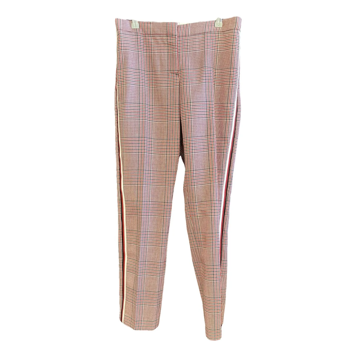 Pre-owned Burberry Trousers In Pink