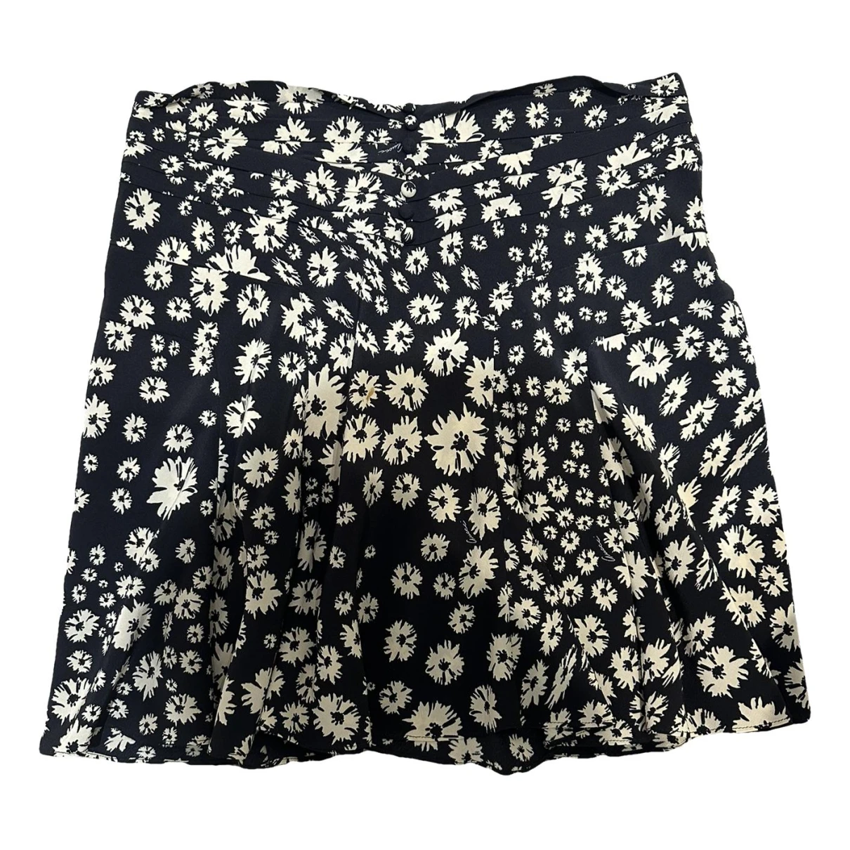 Pre-owned Gucci Silk Mini Skirt In Other