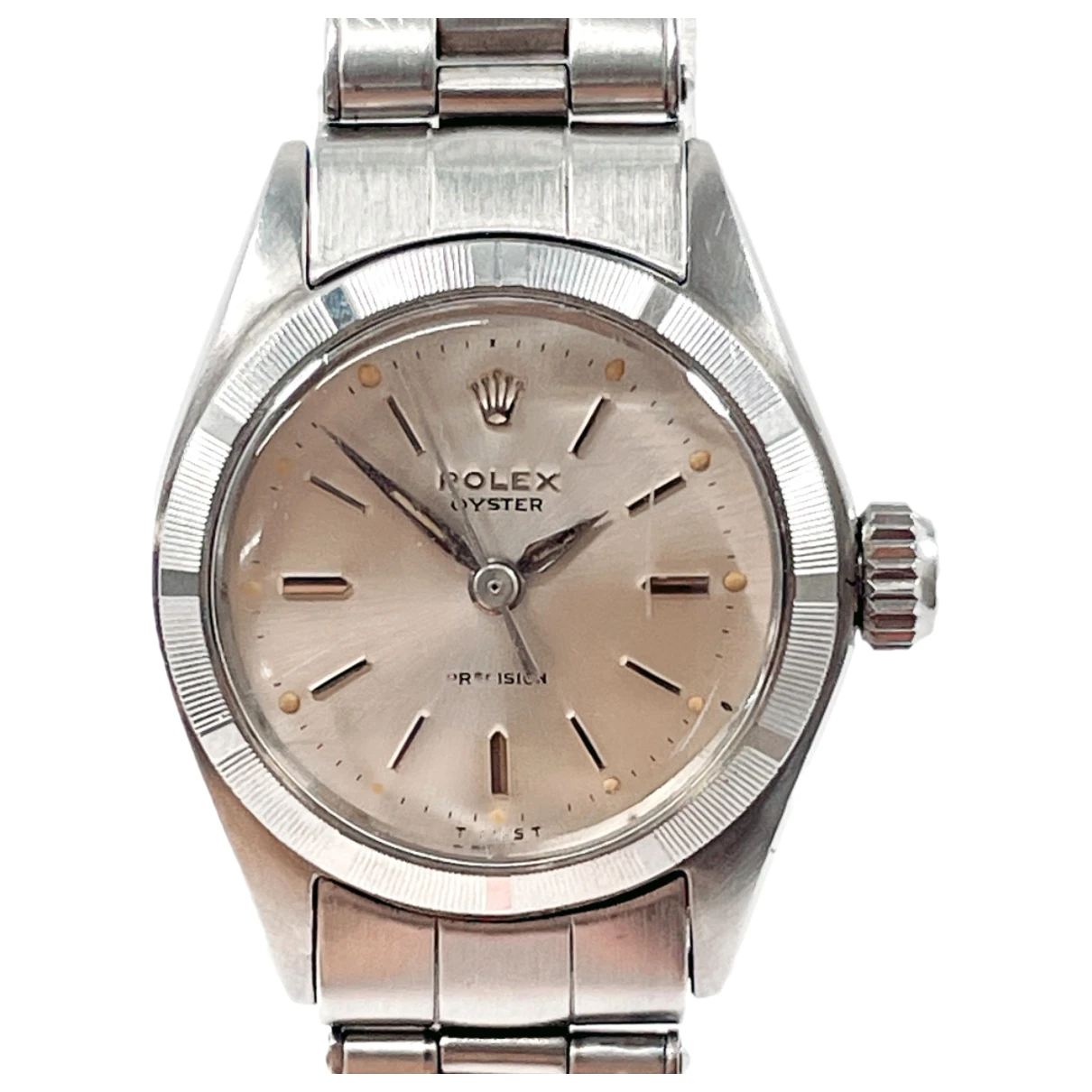 Pre-owned Rolex Watch In Silver