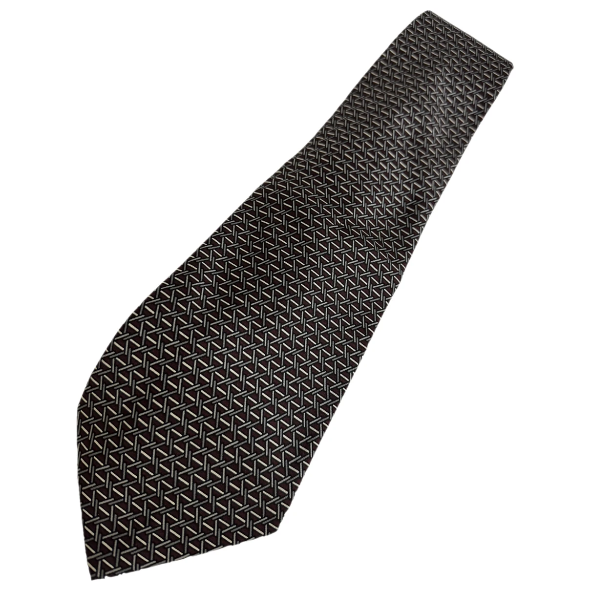 Pre-owned Saint Laurent Silk Tie In Other