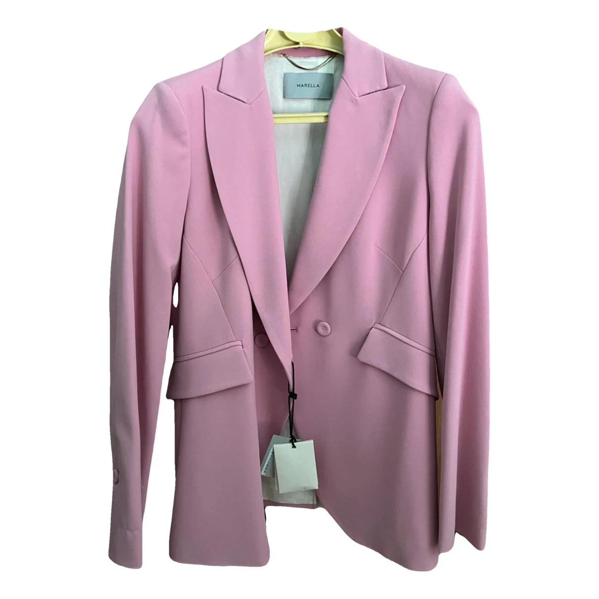 Pre-owned Marella Coat In Pink