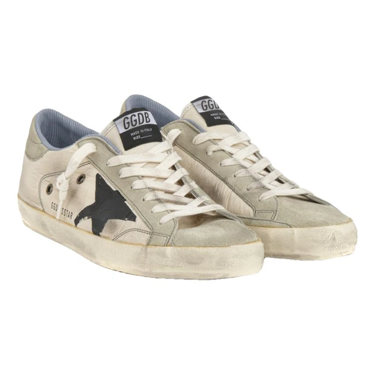 Pre-owned Golden Goose Superstar Leather Low Trainers In Other