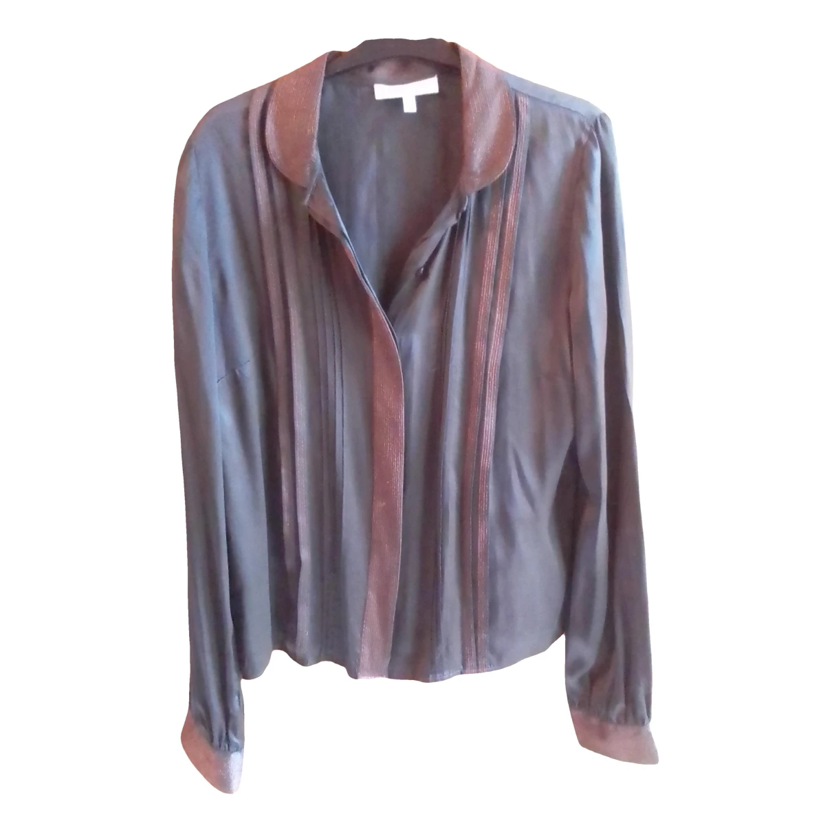 Pre-owned See By Chloé Silk Blouse In Brown