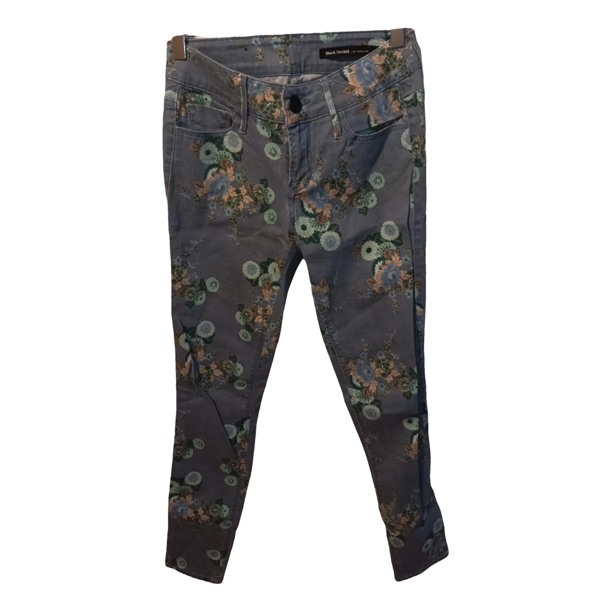 Pre-owned Black Orchid Slim Jeans In Multicolour