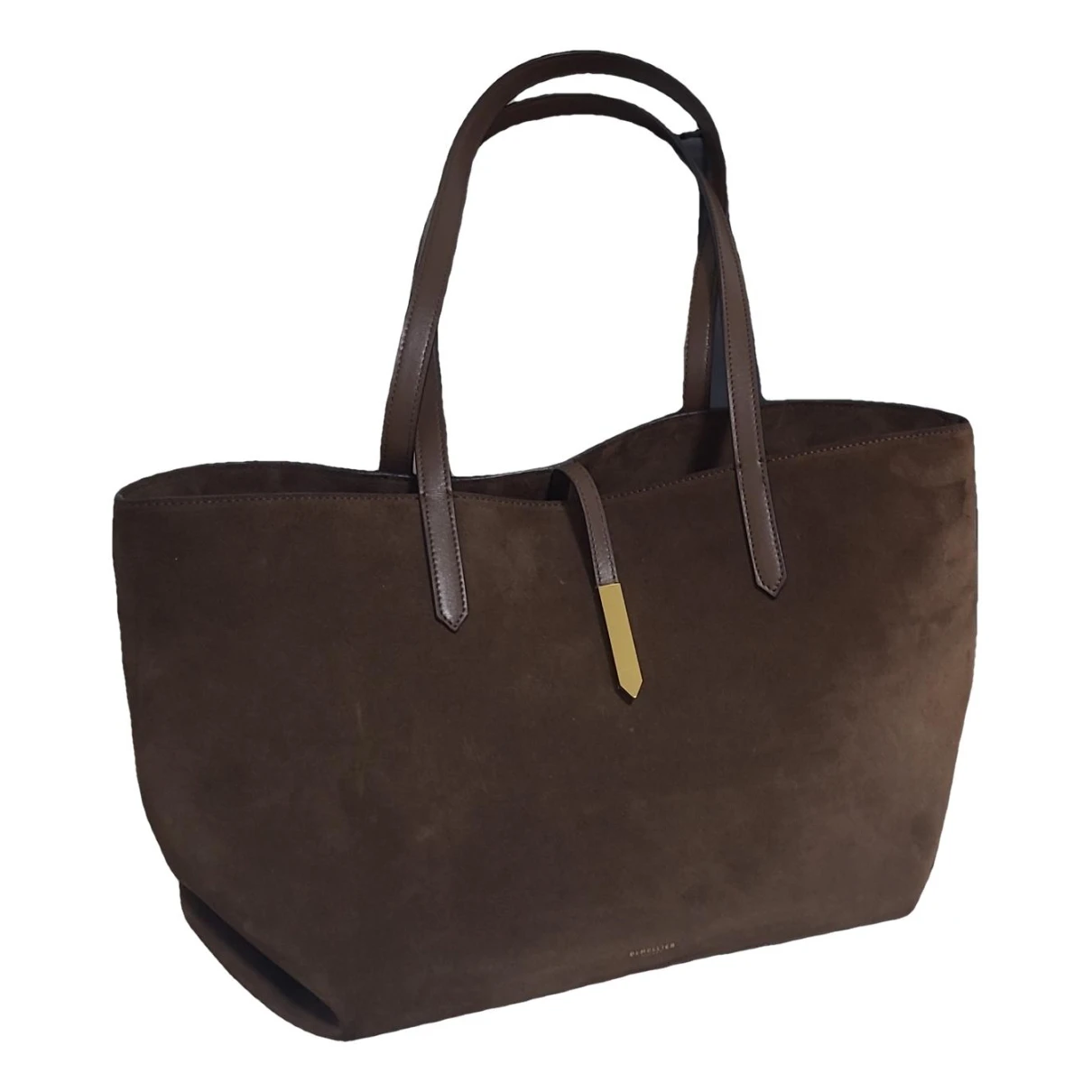 Pre-owned Demellier Handbag In Brown